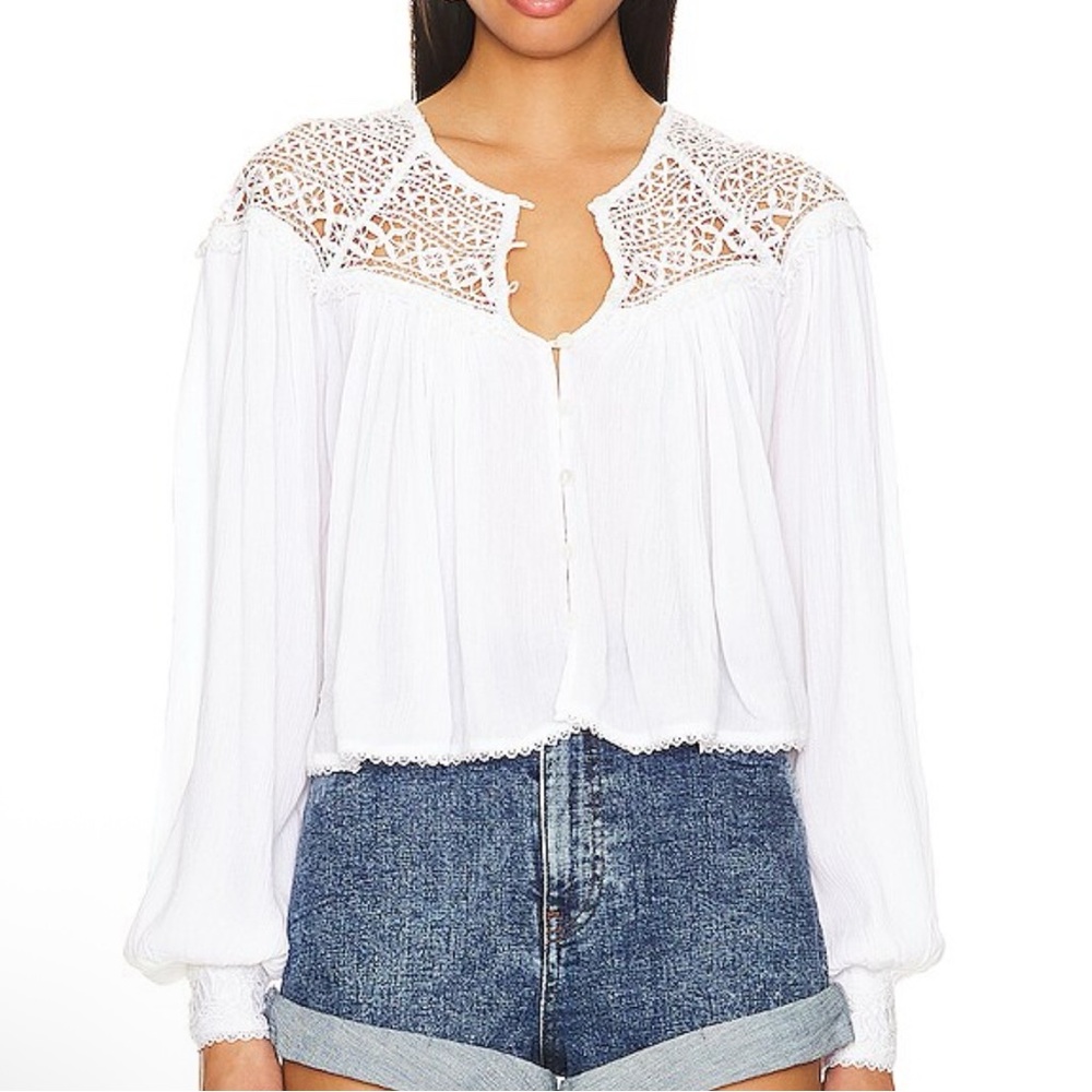Tularosa Stacey Top in White Size M